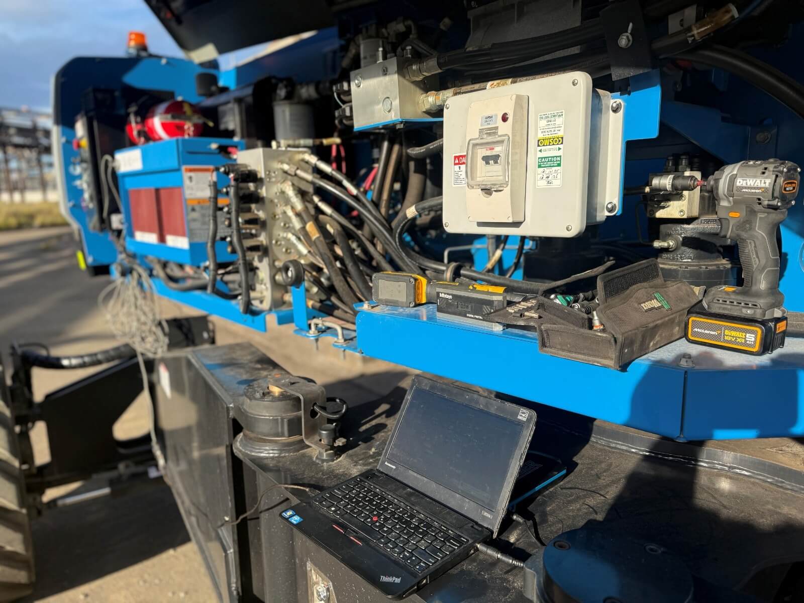 Mechanical, Hydraulic & Electrical Diagnosis